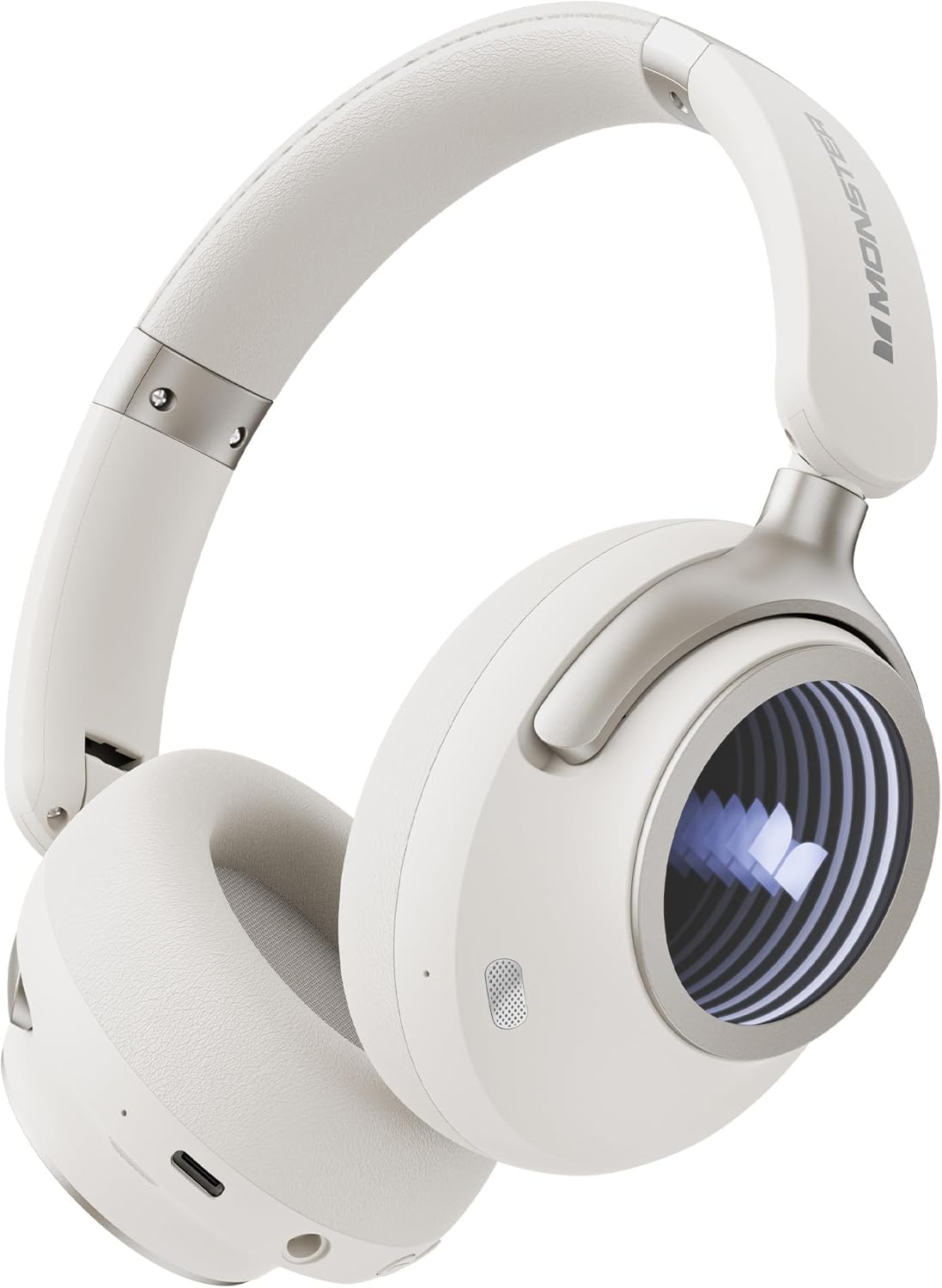 Detalle de Monster Persona 4th ANC-H12 Over-Ear Headphones, Hybrid ANC, Bluetooth 6.0