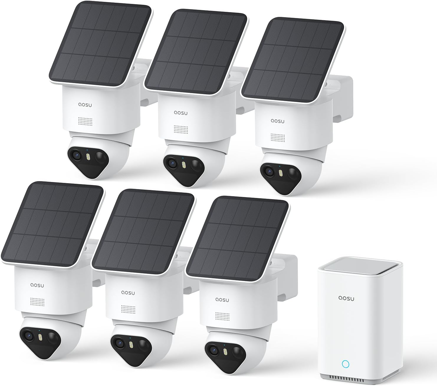 Detalle de aosu Home Security Camera Kit, 6-Camera