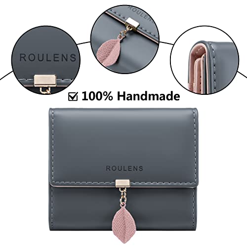 Thumbnail 3 de Roulens Damen Geldbeutel mit RFID Blockierung – Kleinformat, veganem Leder, 6 Kartenfächer