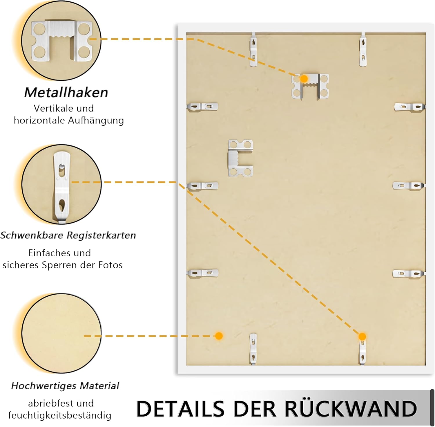 Thumbnail 6 de Tinkeps A3 Bilderrahmen Weiß 3er Pack