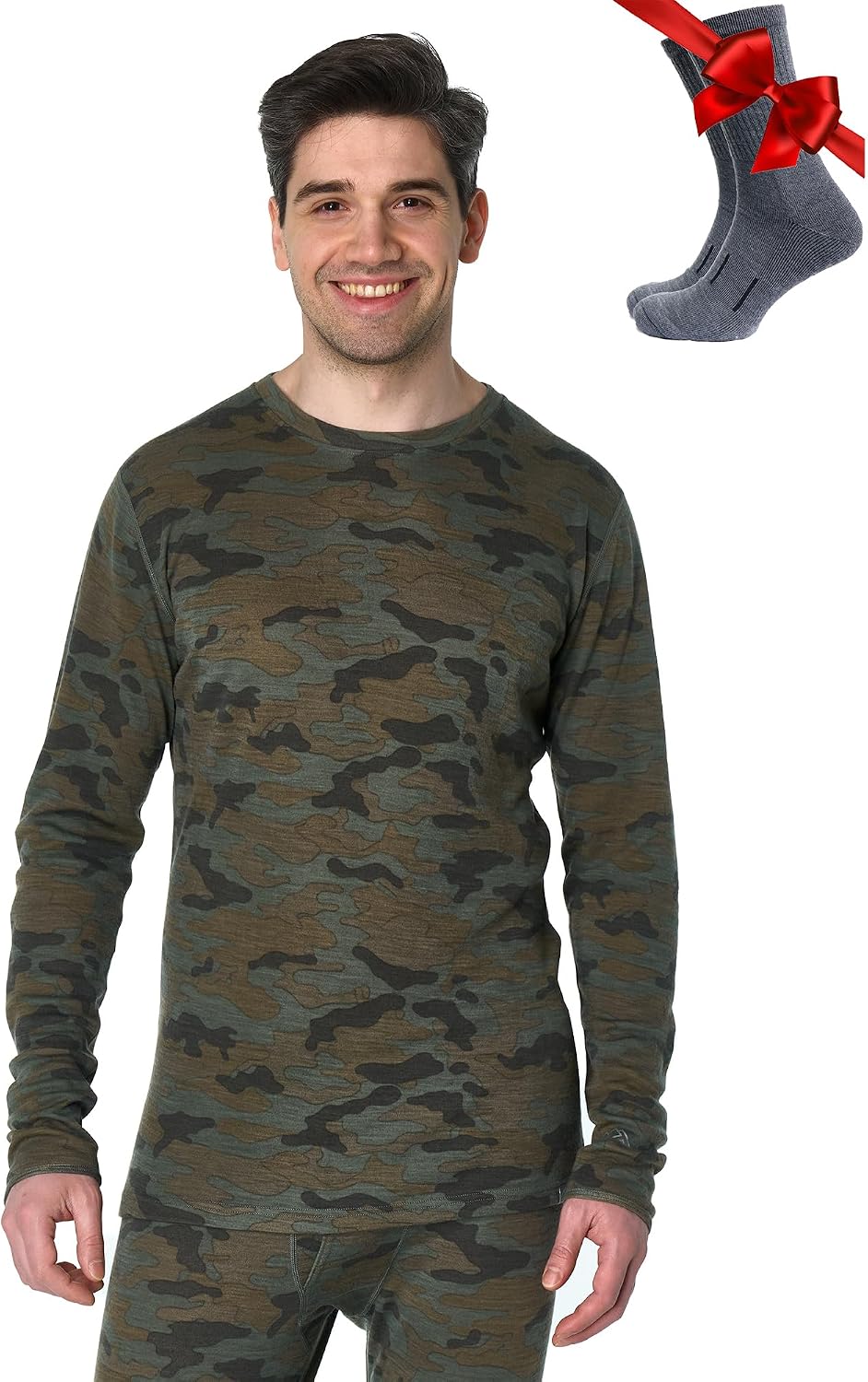 Detalle de Merino.tech Chemise Homme Heavyweight 320g