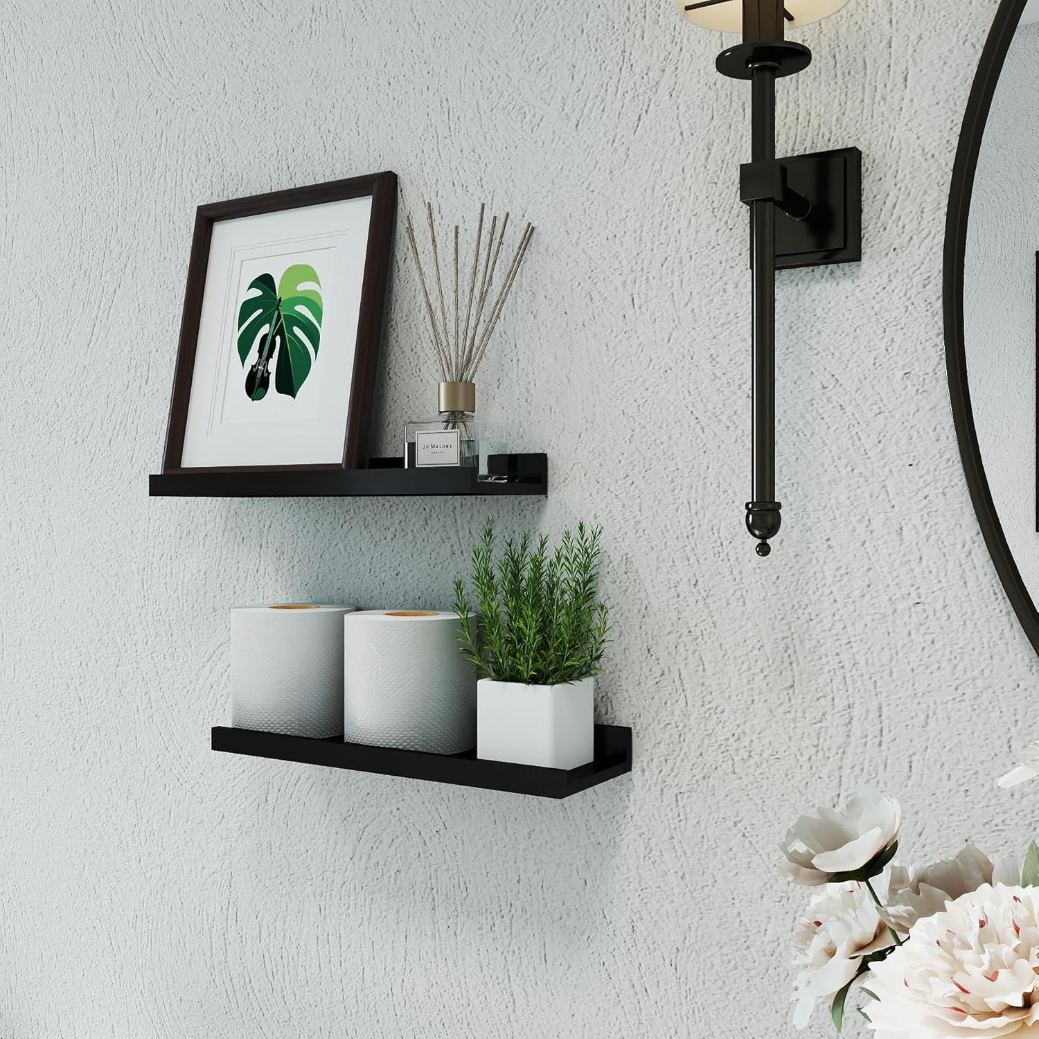 Thumbnail 3 de Solrot Floating Shelf 14 Inches for Wall Decor