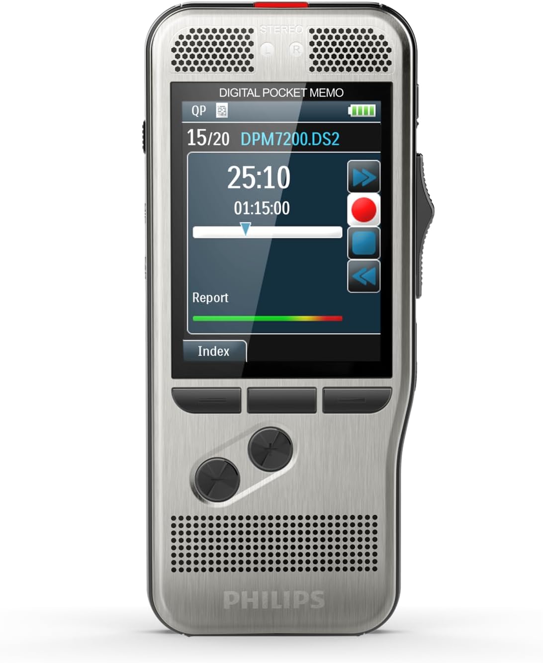 Detalle de Philips DPM7200 Pocket-Mémo 2 ans 🎙