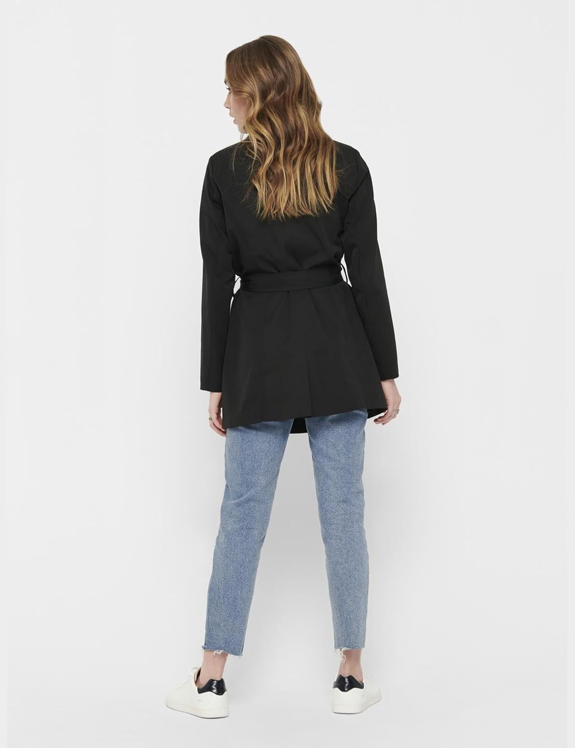 Detalle de ONLY Damen Trenchcoat ONLVALERIE mit Gürtel und Futter