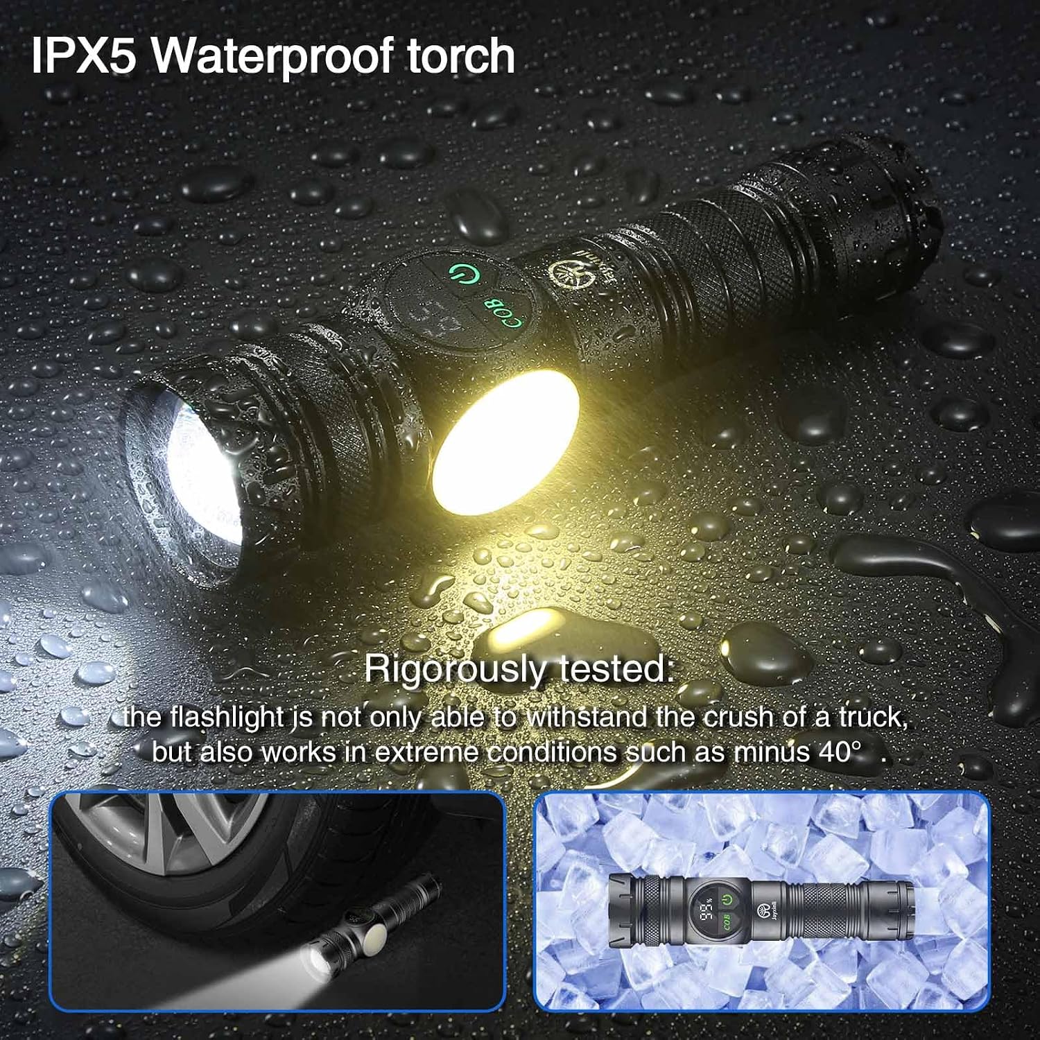 Thumbnail 6 de Jayxinli F13 LED Torch 500000 Lumens