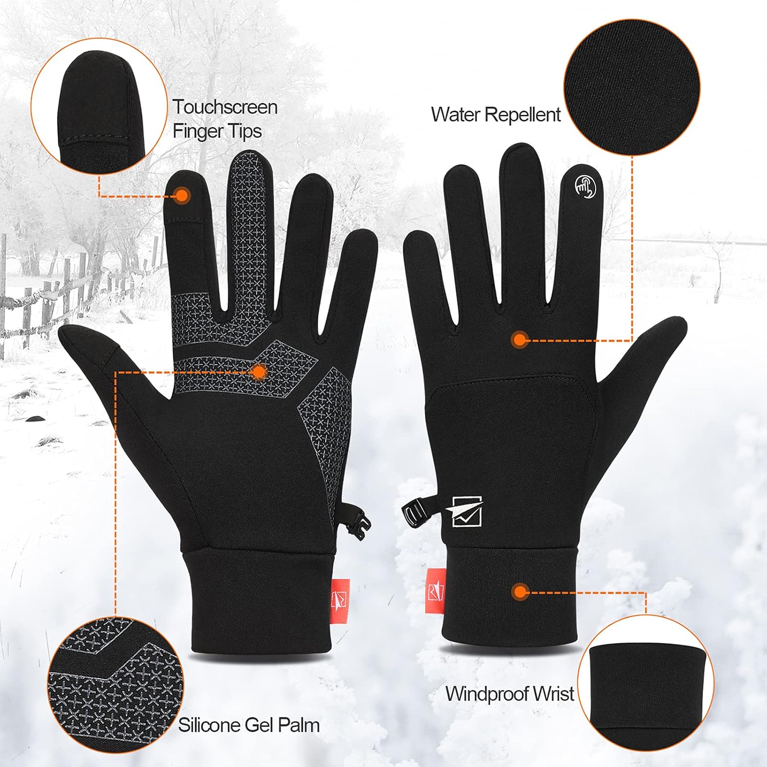 Thumbnail 5 de TOLEMI Thermal Winter Gloves for Men and Women