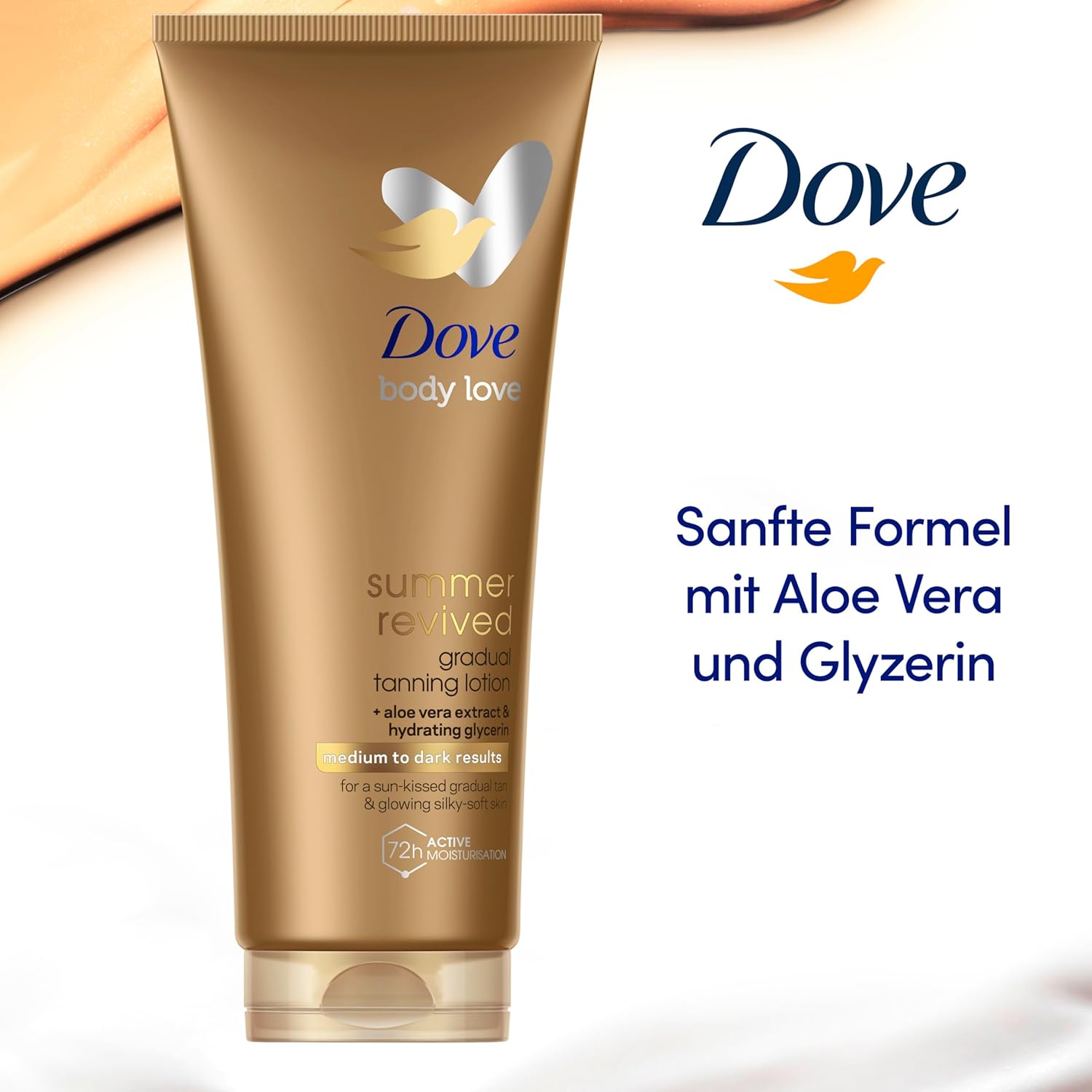 Thumbnail 3 de Dove Selbstbräunungslotion Summer Revived für helle bis mittlere Hauttypen – stufenweise Bräune, natürliches Finish, 2×200 ml