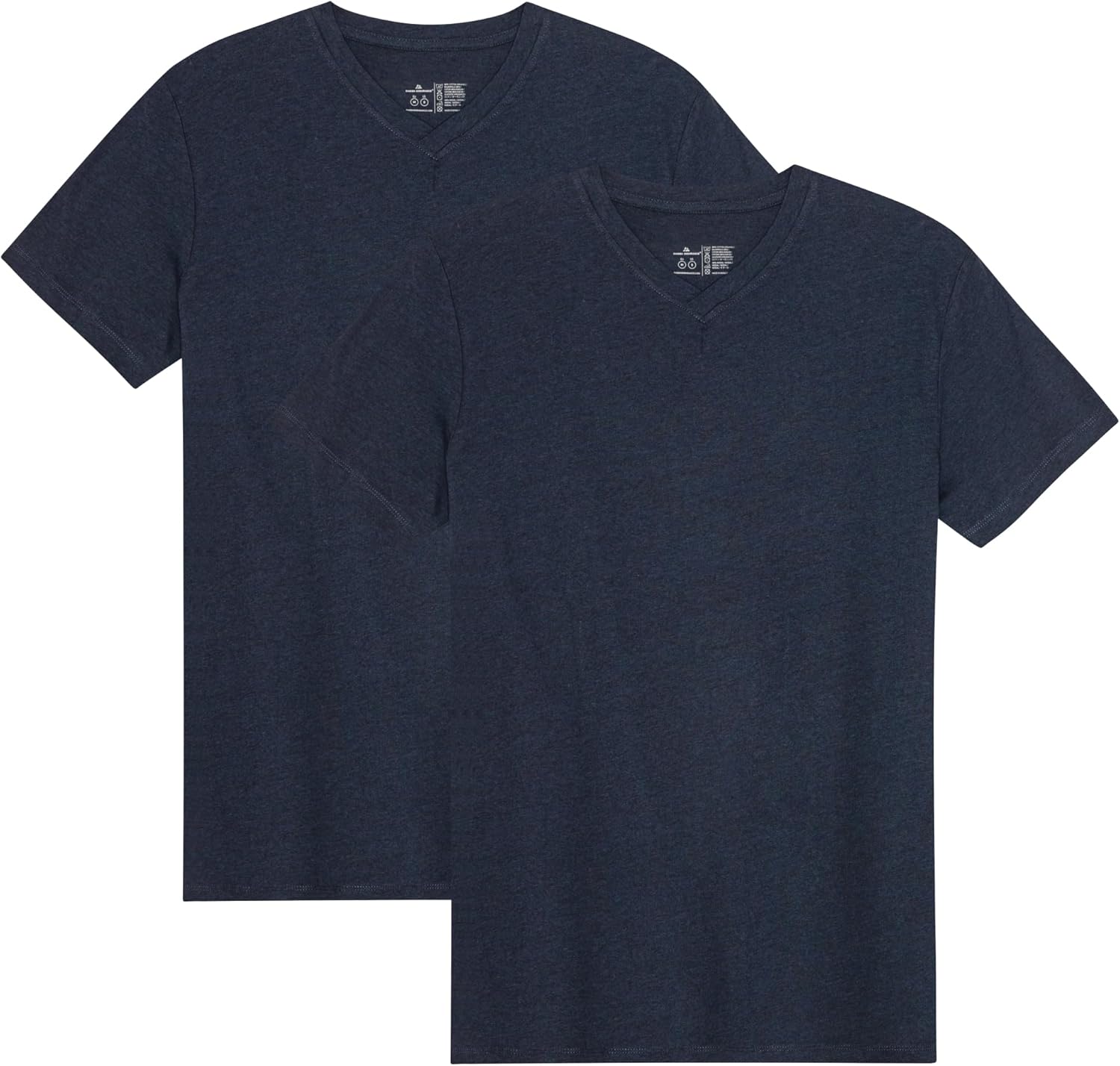 Detalle de DANISH ENDURANCE T-Shirt Uomo Cotone e Modal – senza etichetta, comfort da seconda pelle