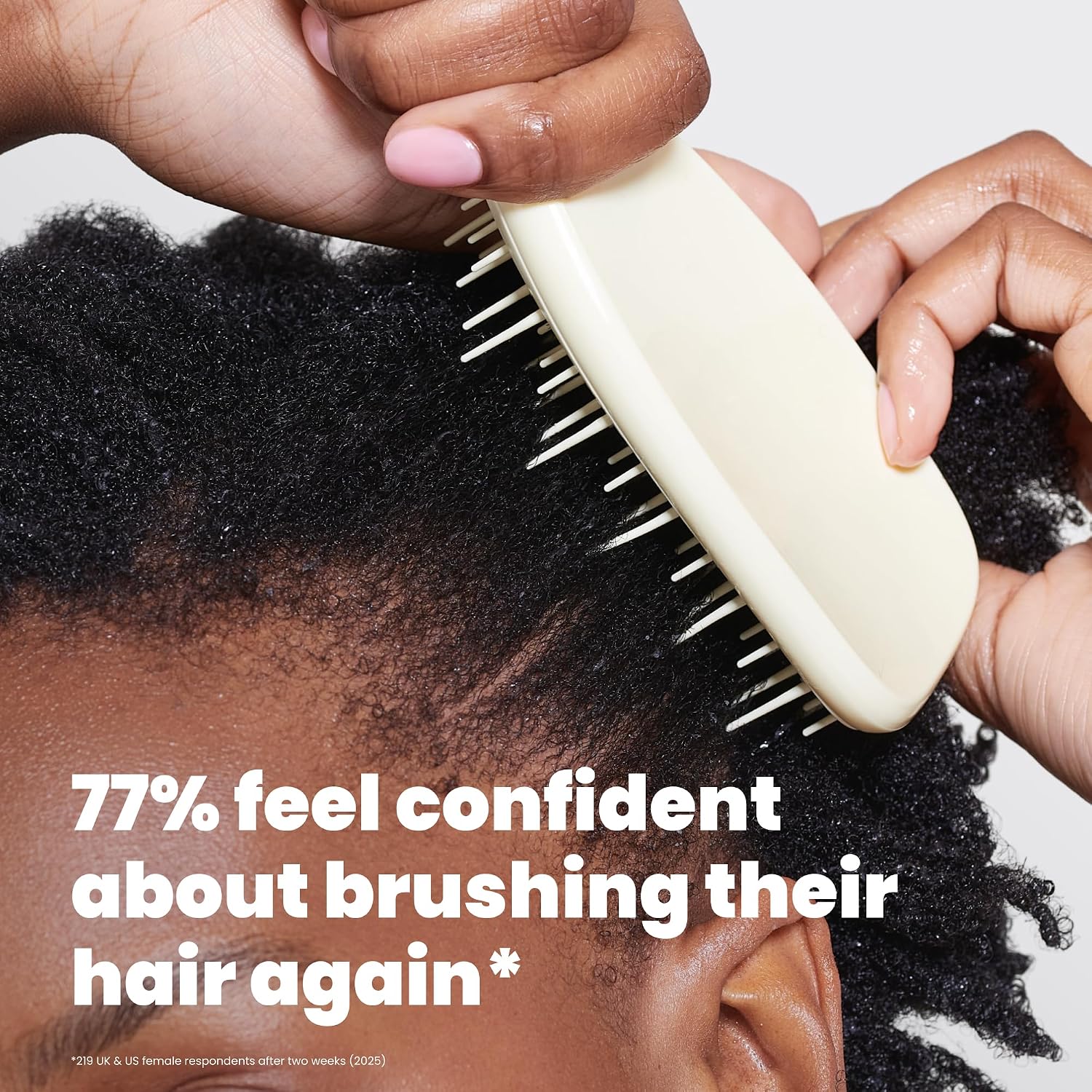 Detalle de Tangle Teezer Ultimate Detangler – Sanftes Entwirren für nasses und trockenes Haar (Chamille)