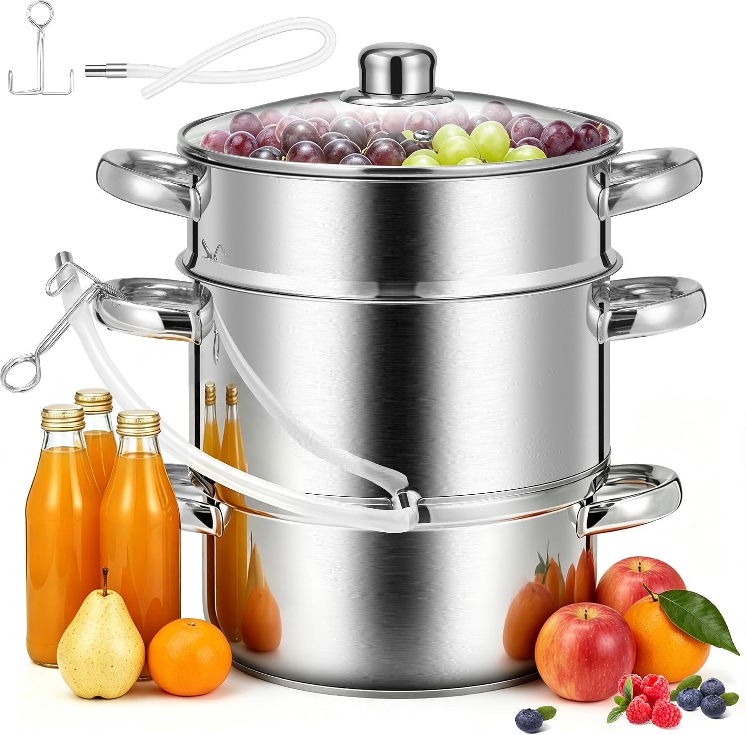 Thumbnail 6 de VIVOHOME Steam Juicer, 9.3 Qt