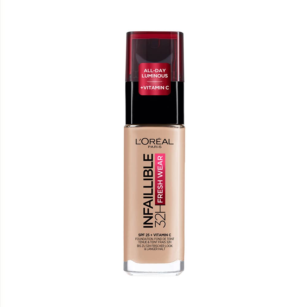 Thumbnail 6 de L’Oréal Paris Infaillible 32H Fresh Wear Make-up Nr. 145 Cool – Wasserfest, langanhaltend und mit LSF 25 (30 ml)