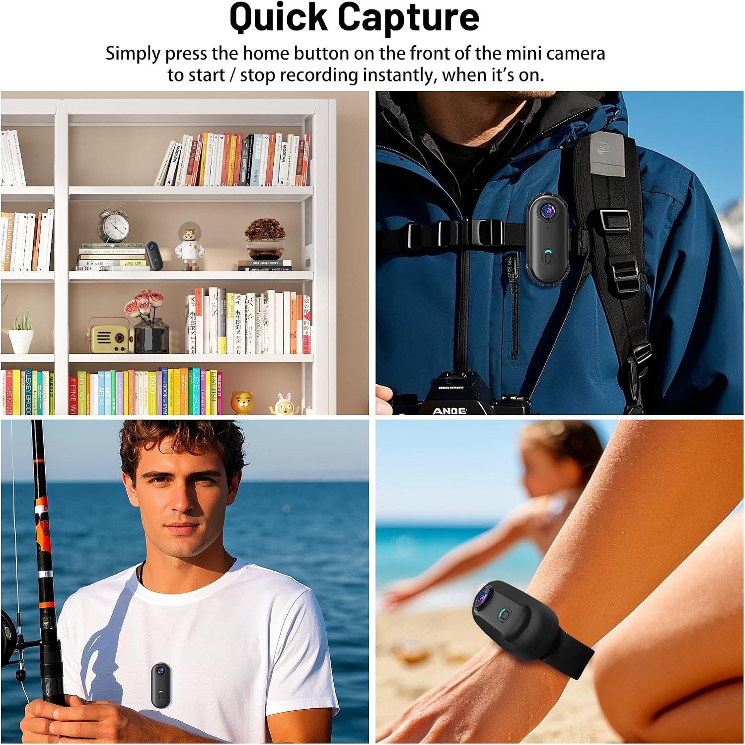 Thumbnail 5 de Intepoll 4K Mini WiFi Action Camera 128GB