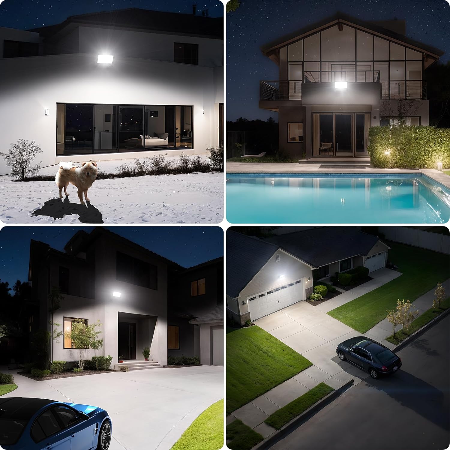 Thumbnail 6 de Projecteur LED Extérieur 100W – 10000 LM, 6500K, IP66, 105 LEDs