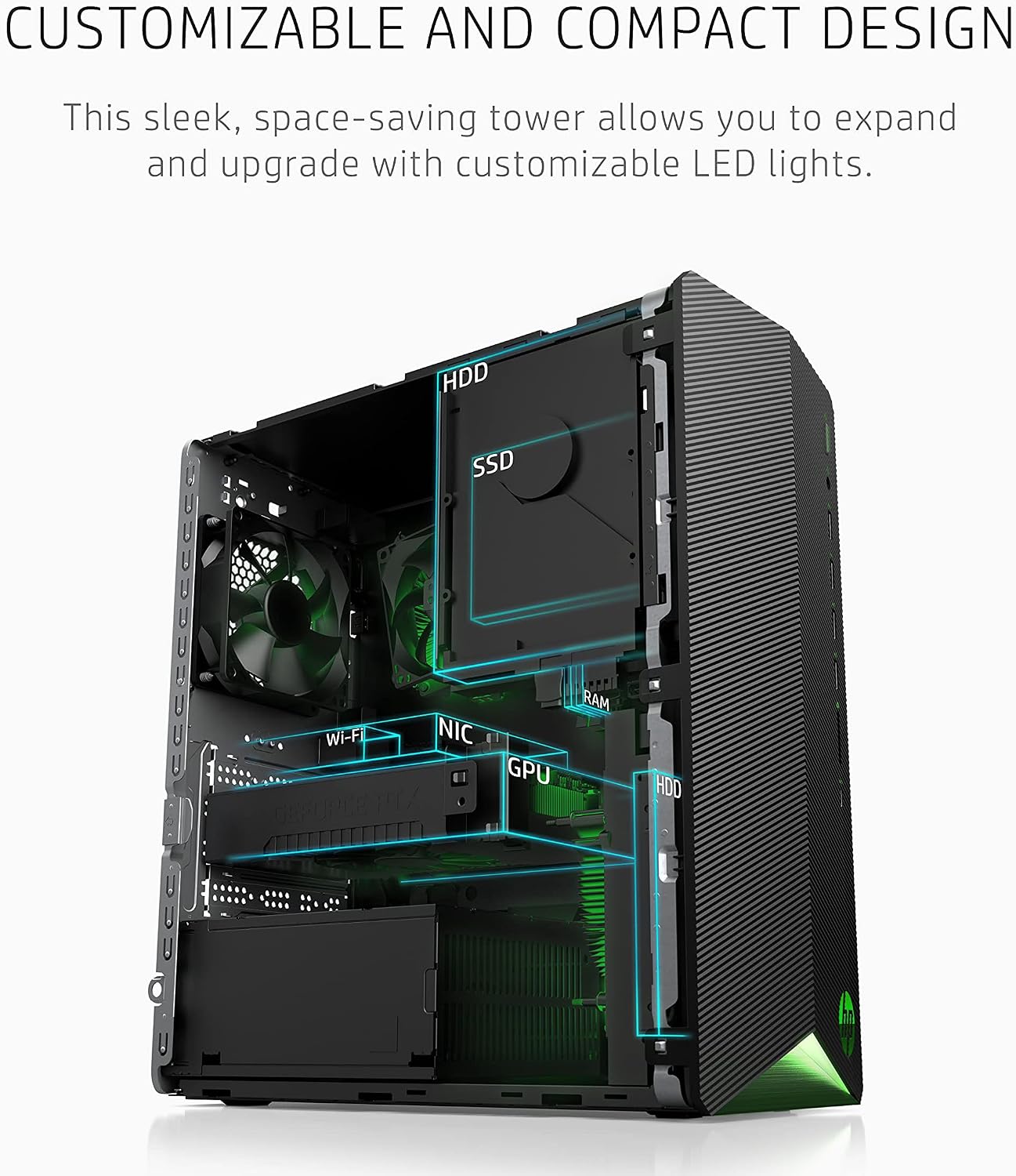 Detalle de HP Desktop Computer, 256GB SSD