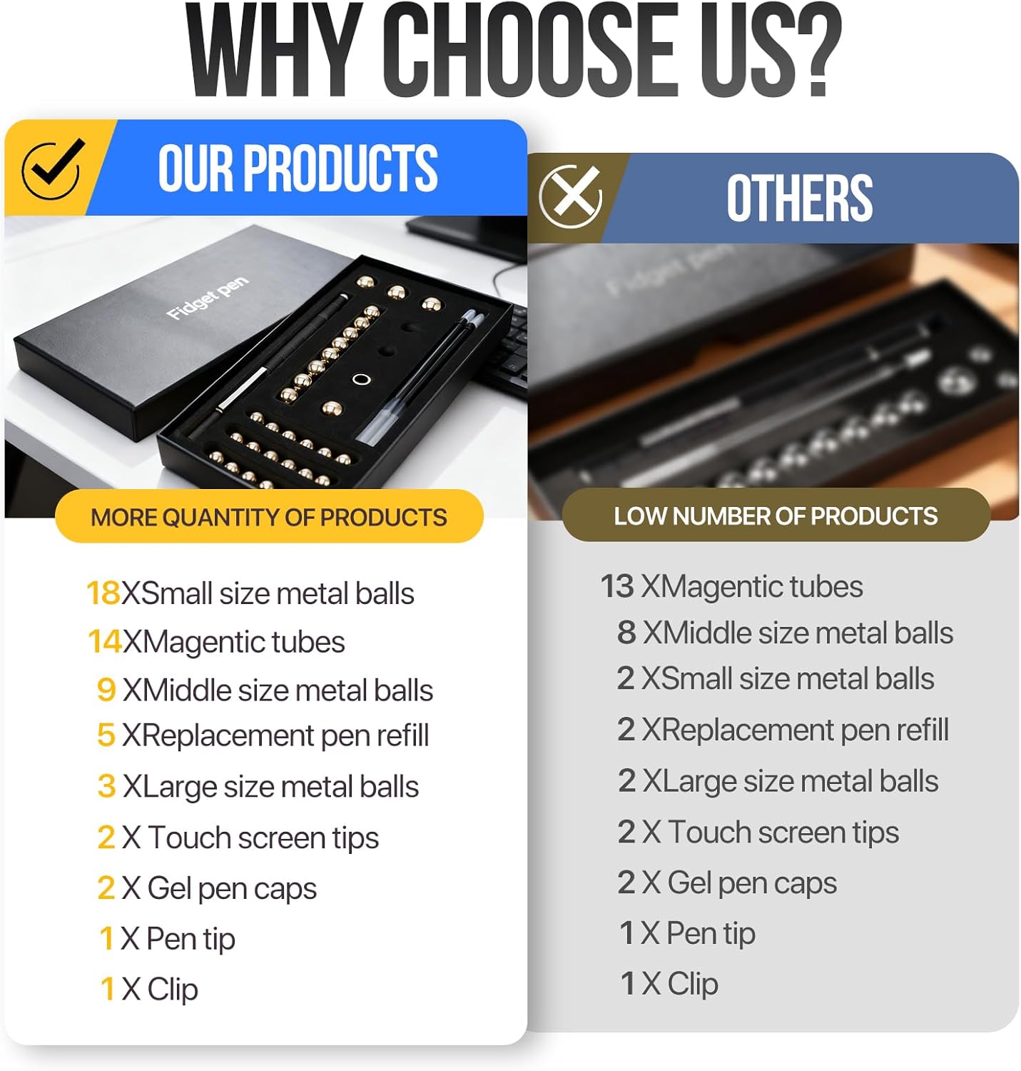 Thumbnail 4 de RoserRose Penna magnetica multifunzione per decompressione ✒️