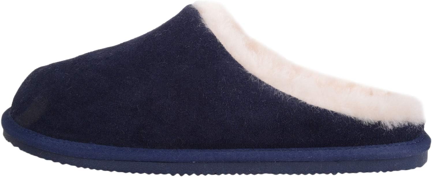 Detalle de SNUGRUGS Men's Newbury Open Back Sheepskin Slippers
