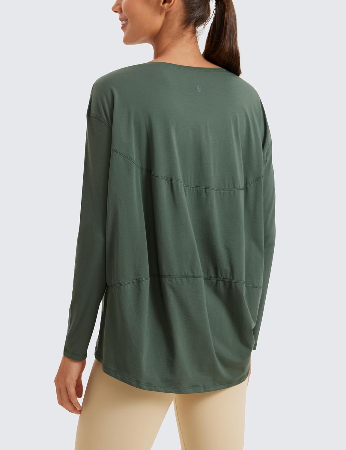 Detalle 2 de CRZ YOGA Donna Pima Cotone Maniche Lunghe