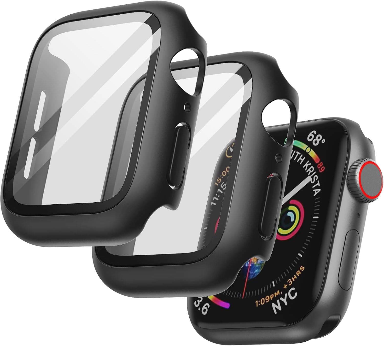 Detalle de JETech Case for Apple Watch 44mm with protector
