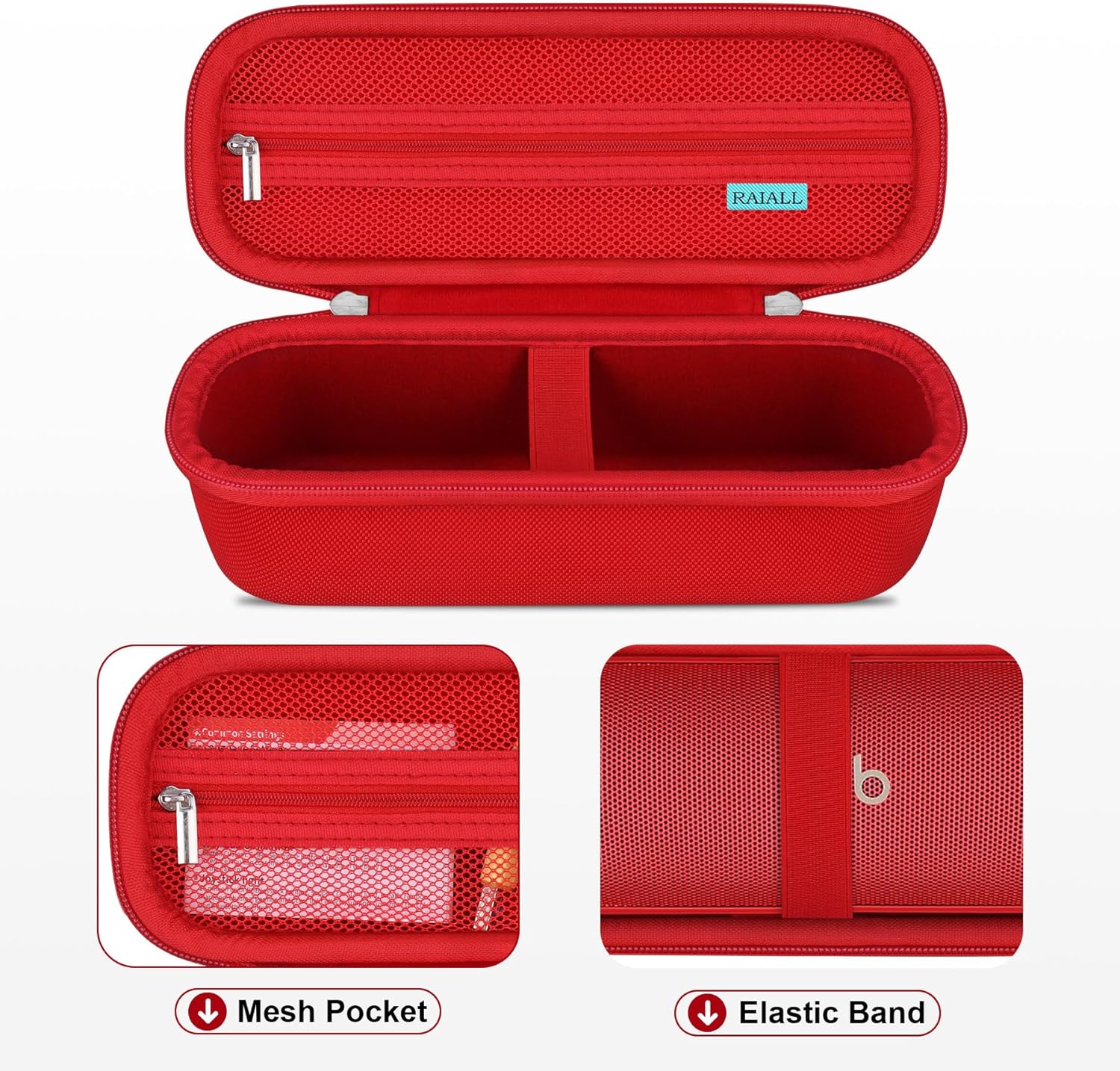 Thumbnail 4 de RAIALL Carrying Case for Beats Pill (Latest Release) – Protective Hard Case in Red