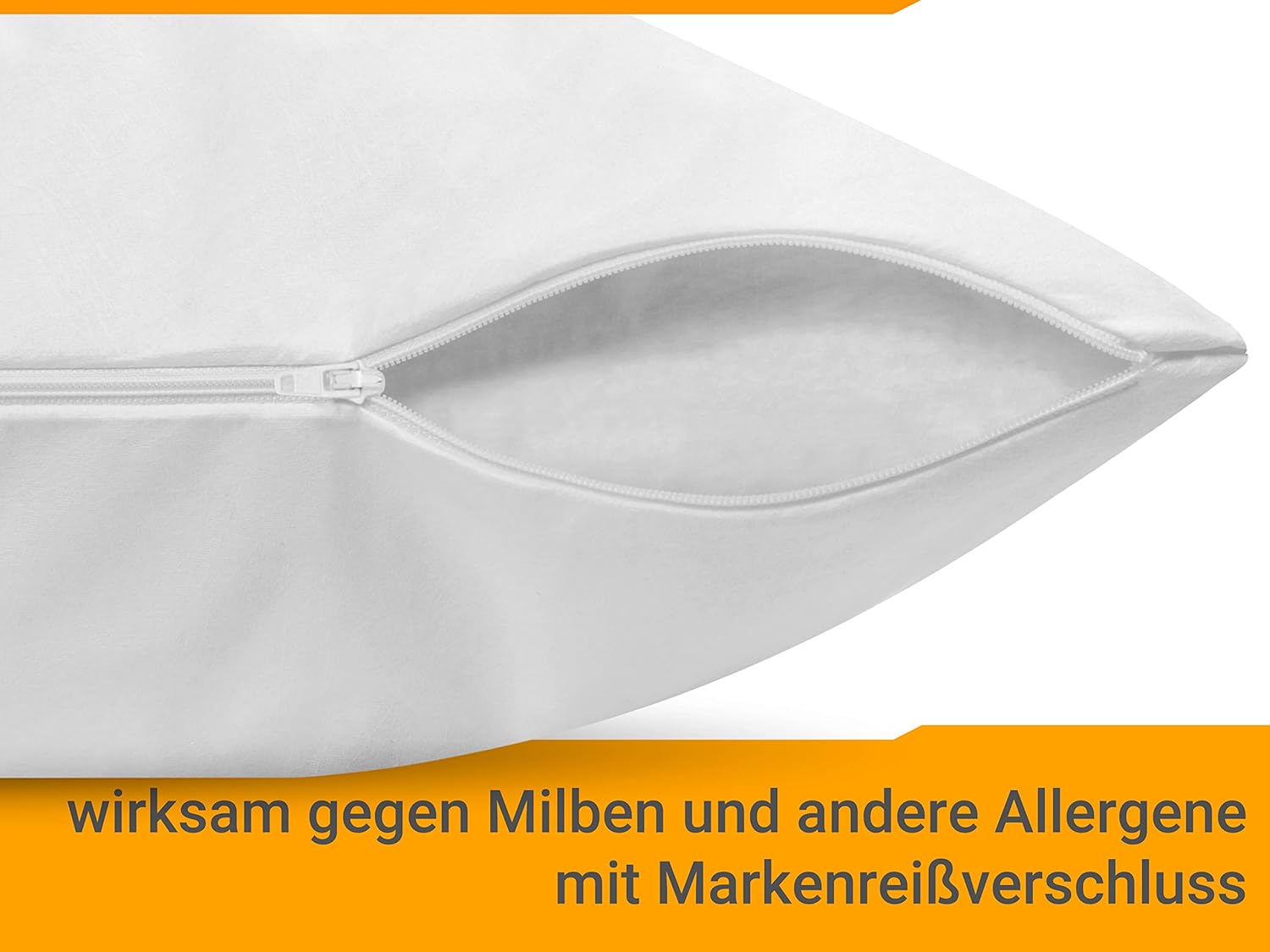 Thumbnail 4 de Coussin allergendichte Zwischenbezüge – Housse intermédiaire hypoallergénique, blanc, 40 × 60 cm