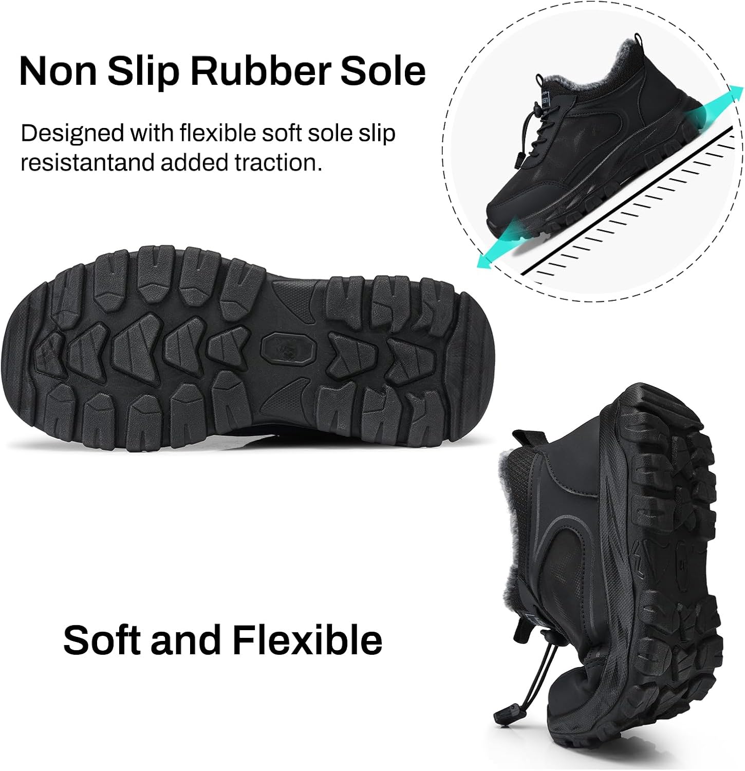 Detalle 2 de SHIBEVER Womens Winter Snow Boots