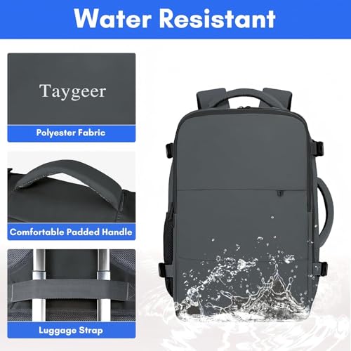 Detalle 2 de Taygeer Easyjet Cabin Bag 45x36x20 Underseat Travel Backpack