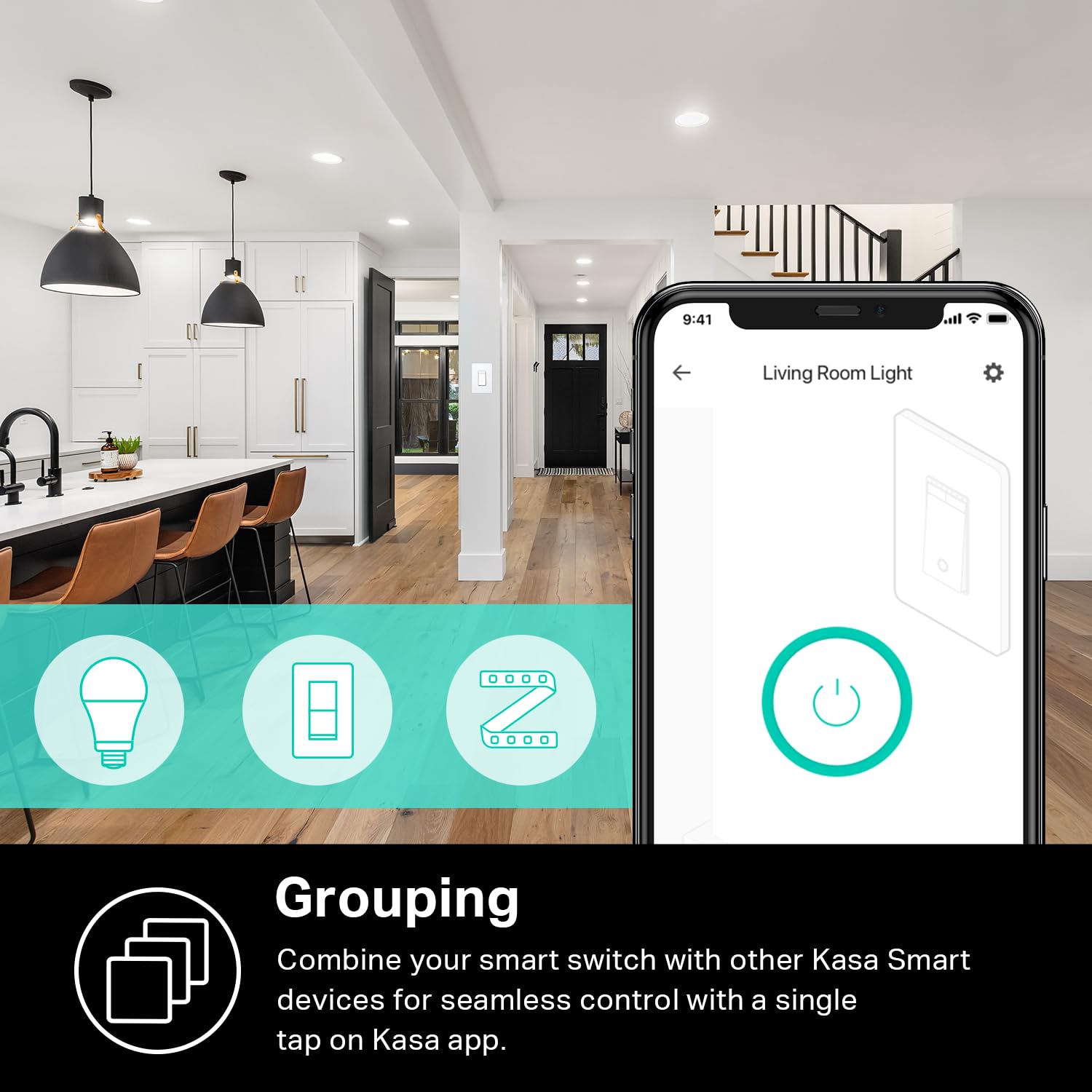 Thumbnail 5 de Kasa HS220 Smart Dimmer Switch ⚡