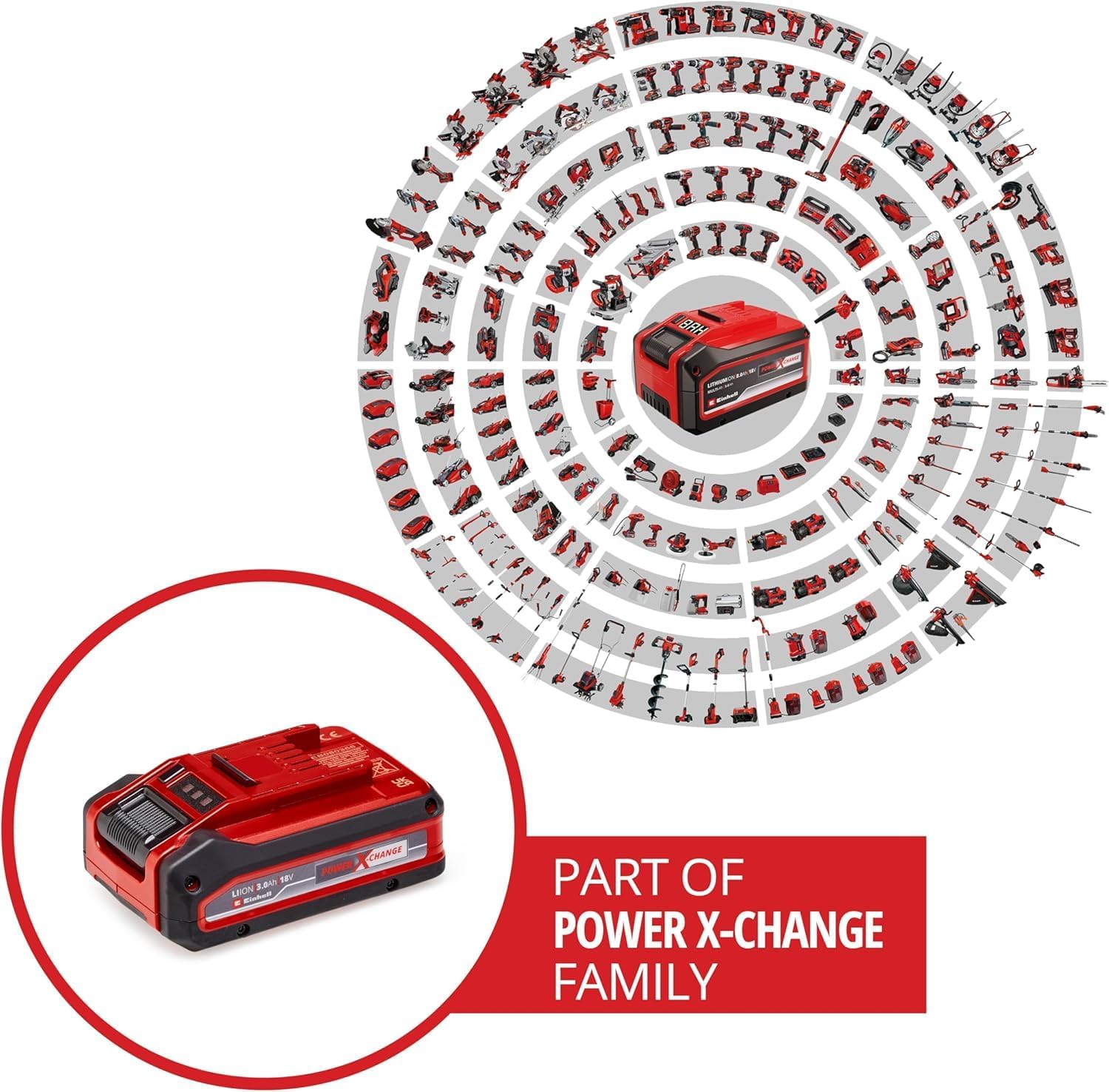 Thumbnail 2 de Einhell 18V 3.0Ah Plus battery