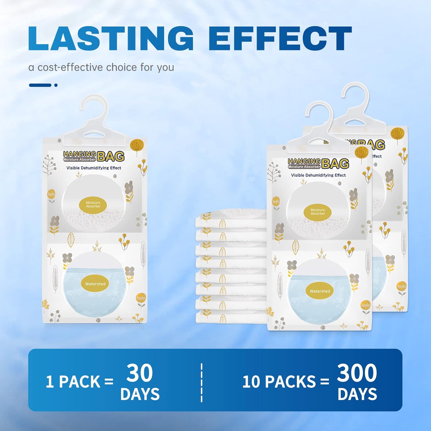 Thumbnail 2 de Vacplus Moisture Absorbers Packets, Fragrance Free 5 Pack