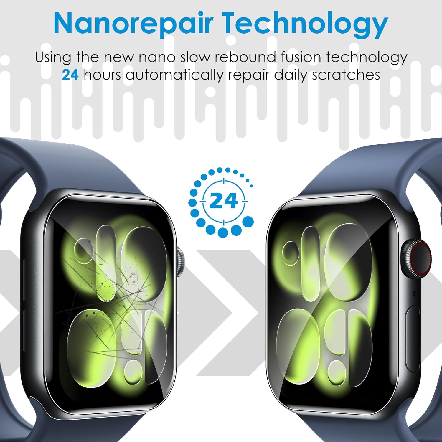 Thumbnail 5 de UniqueMe Apple Watch 46mm screen protector