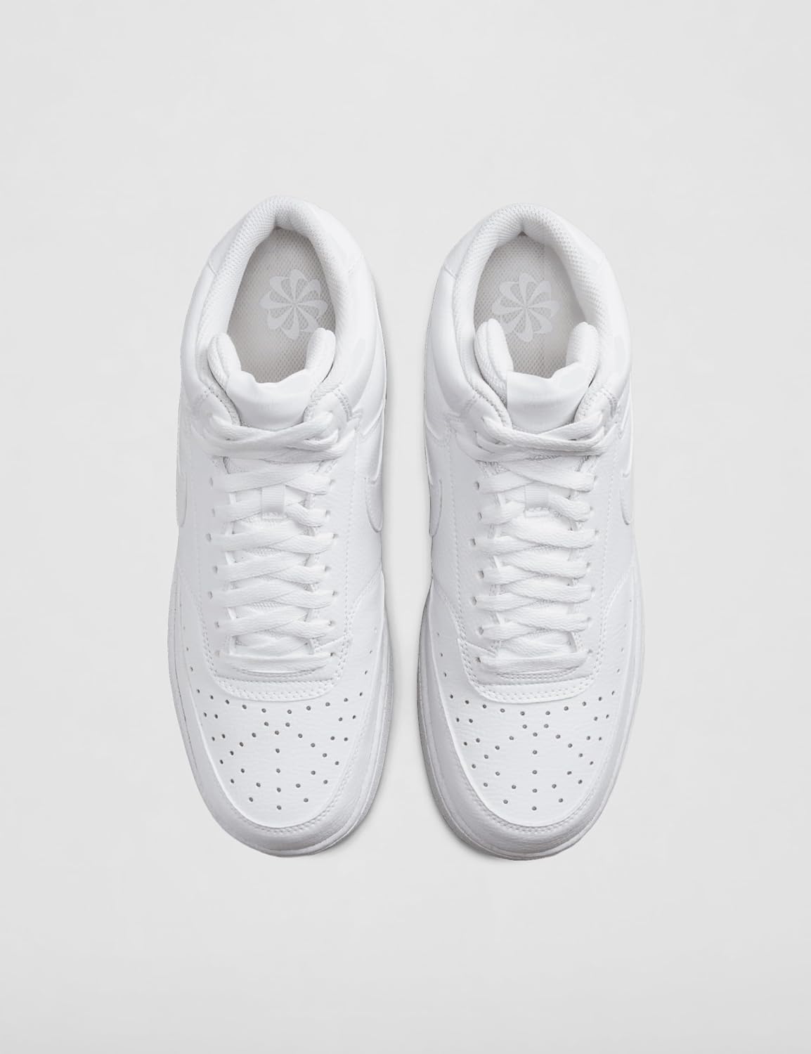 Detalle de Nike Court Vision Mid Next Nature Herrenschuh DN3577 – nachhaltiger Allrounder mit Traktion