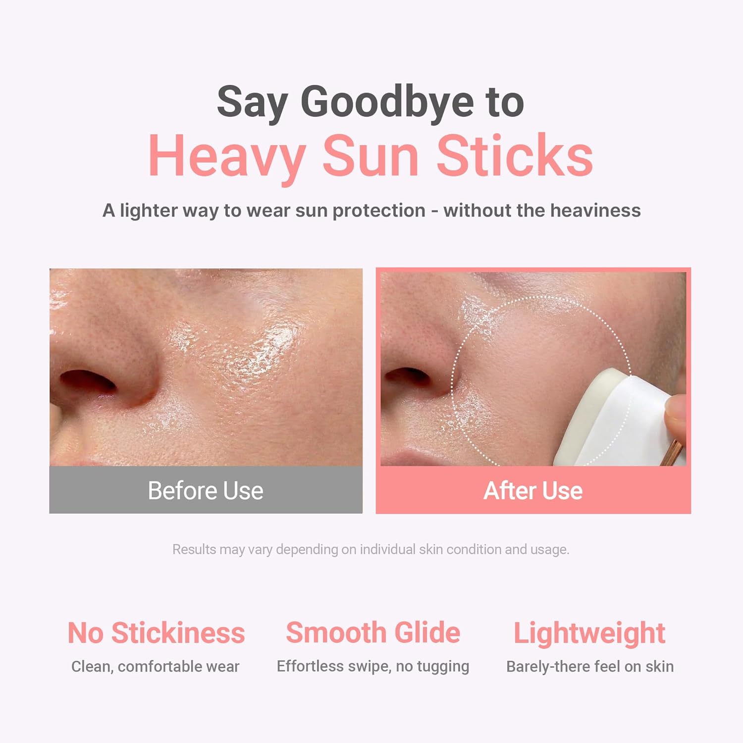 Thumbnail 5 de KAHI Airy Fit Sun Stick S SPF 50+ Triple-Functional Face Sunscreen Stick (Broad Spectrum)