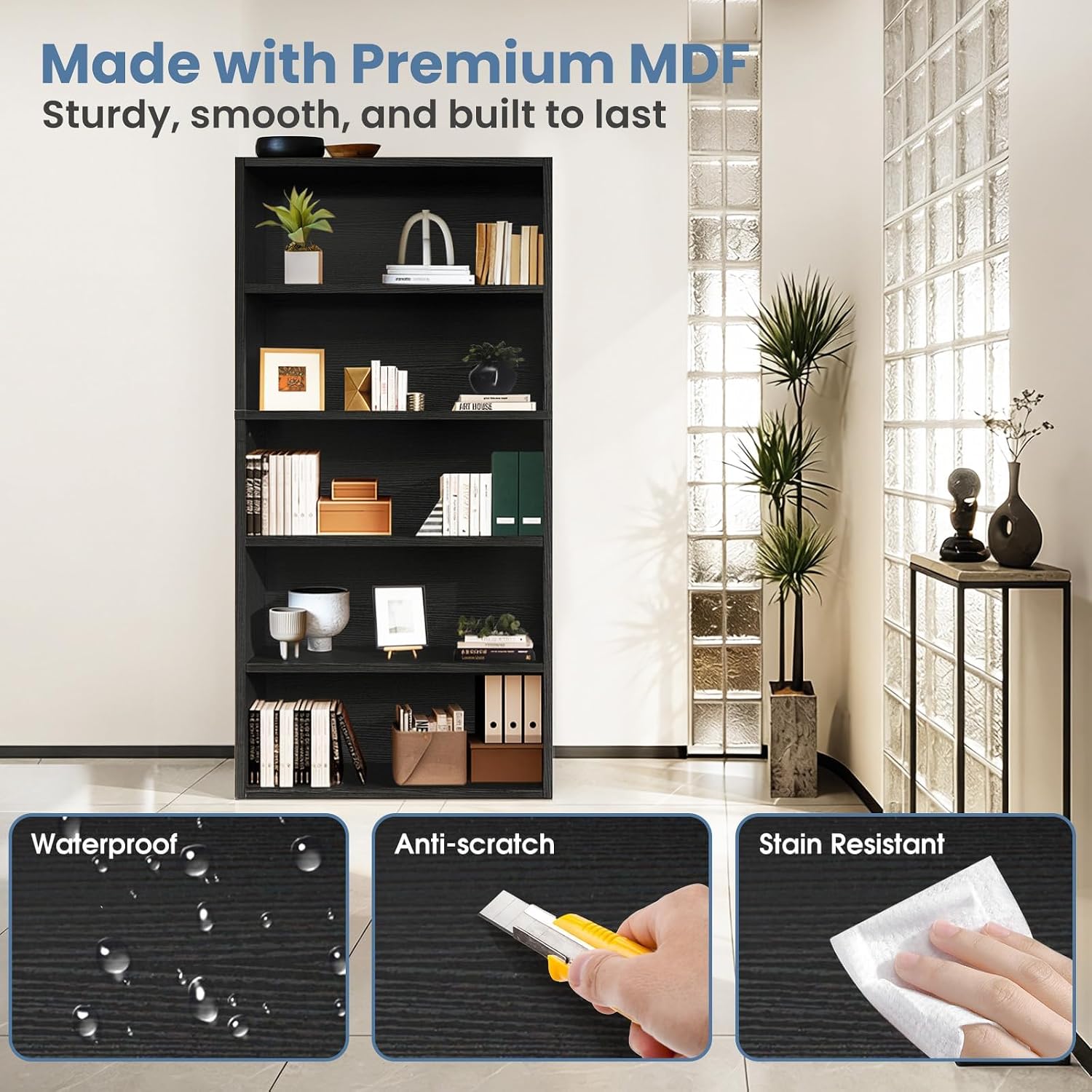 Thumbnail 6 de DUMOS Bookcase 53-Inch