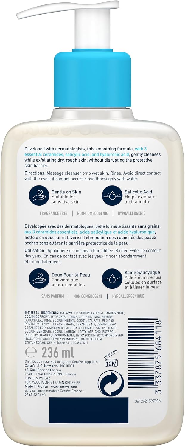 Thumbnail 4 de CeraVe SA Smoothing Cleanser 236ml