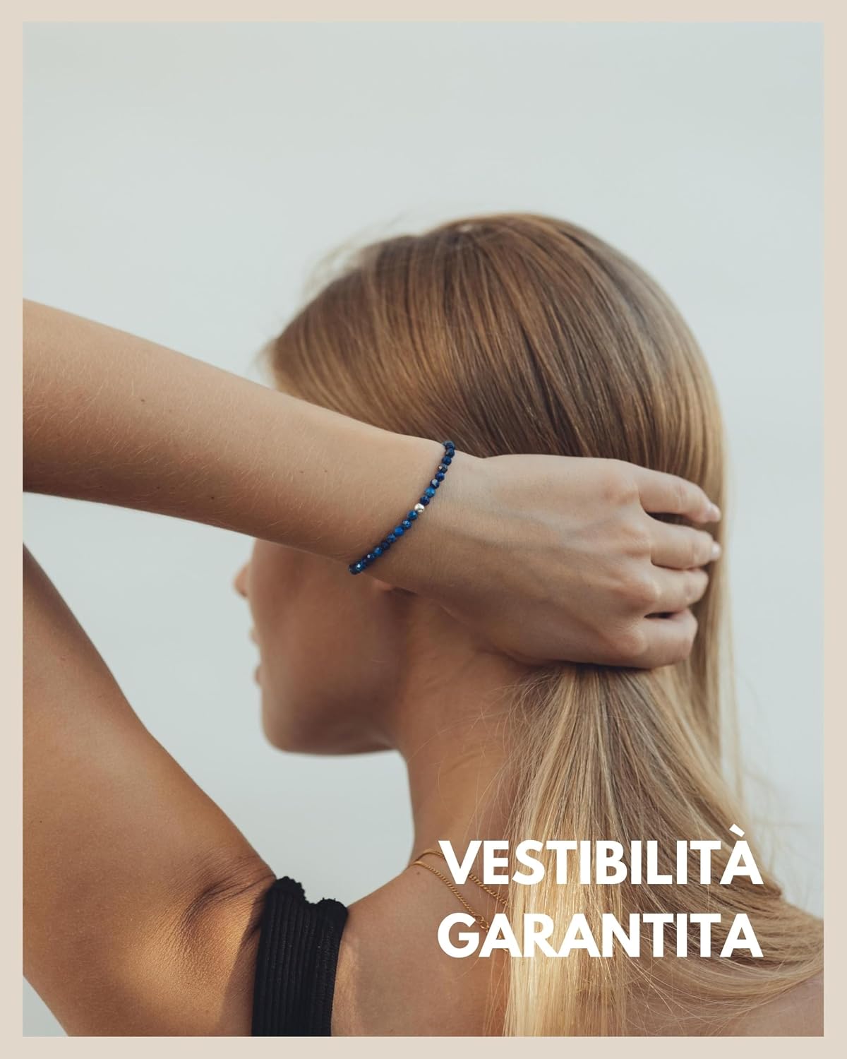 Detalle de GD GOOD.designs EST. 2015 Bracciale da donna in perle e pietre naturali con perle d’argento 925