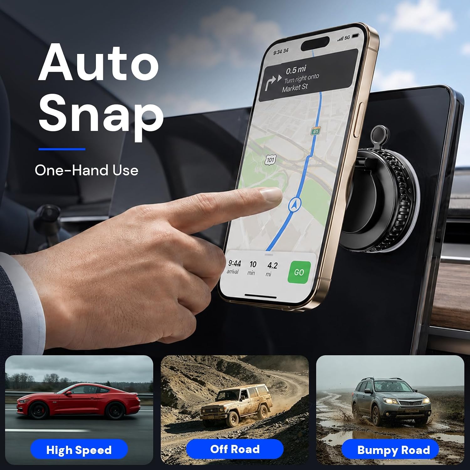 Thumbnail 6 de Briteroh 2026 Magnetic Car Mount 3800gf
