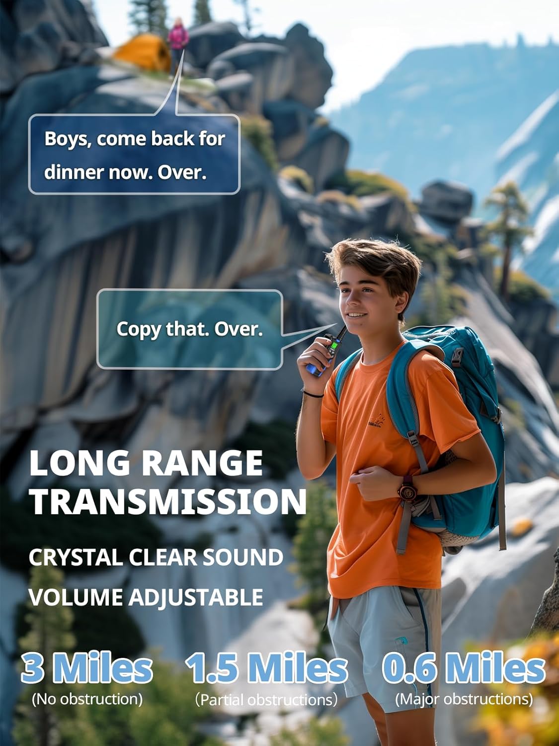 Thumbnail 2 de Inspireyes Walkie-Talkie Bambini 3 km