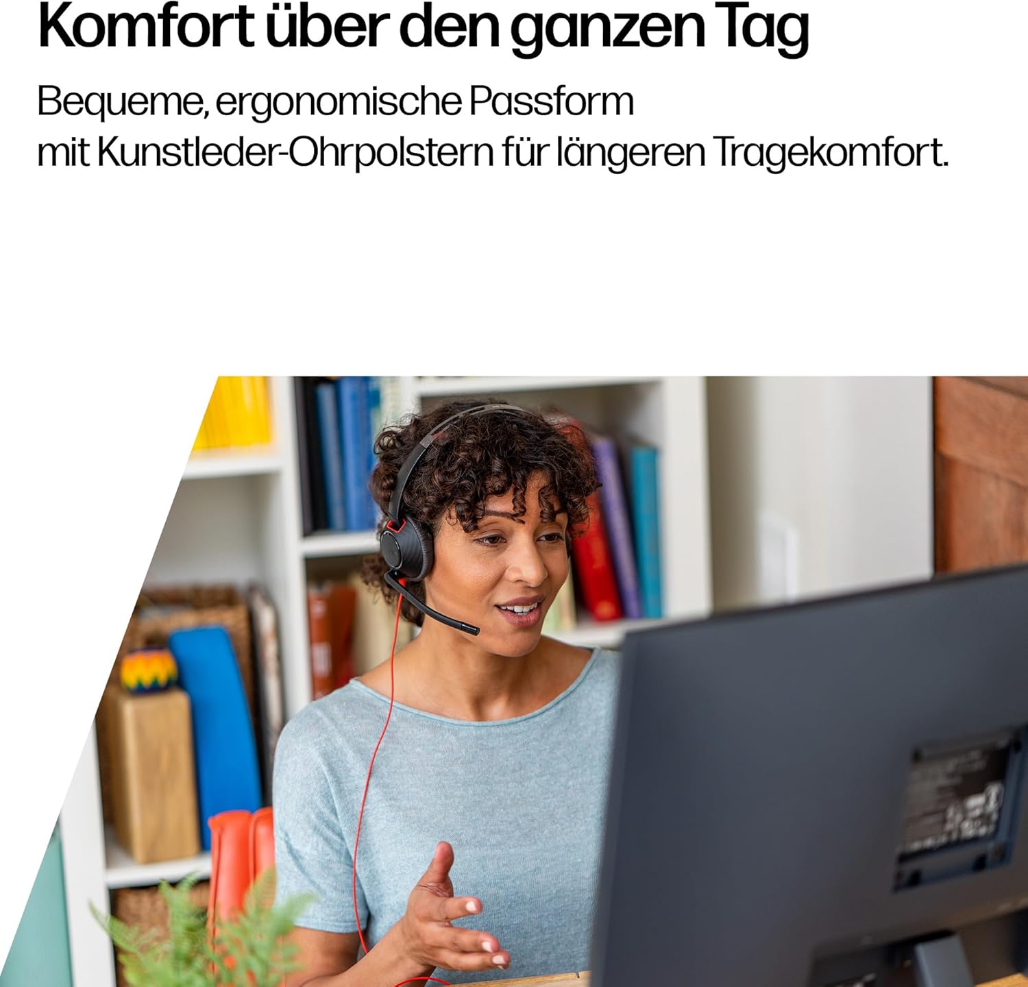 Thumbnail 3 de POLY Blackwire 5220 kabelgebundenes Headset mit Noise-Cancelling-Mikrofon und USB-C/USB-A/3,5-mm