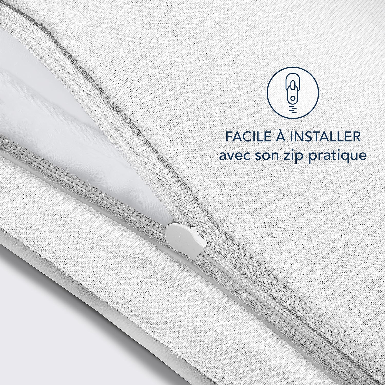 Detalle 2 de Taie d’oreiller coton 40x80 Dreamzie, lot de 4