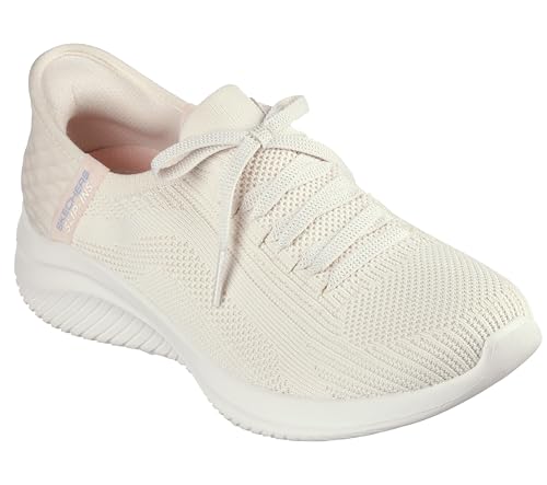 Thumbnail 3 de Skechers Ultra Flex 3.0 Brilliant Path para mujer (Natural Knit Periwinkle Trim, 39 EU)