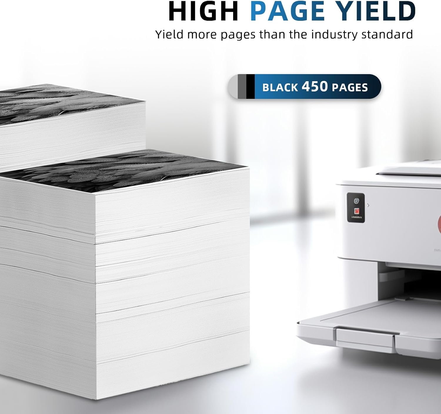 Thumbnail 2 de Neiber 545XL Black Ink Cartridge 450 pages