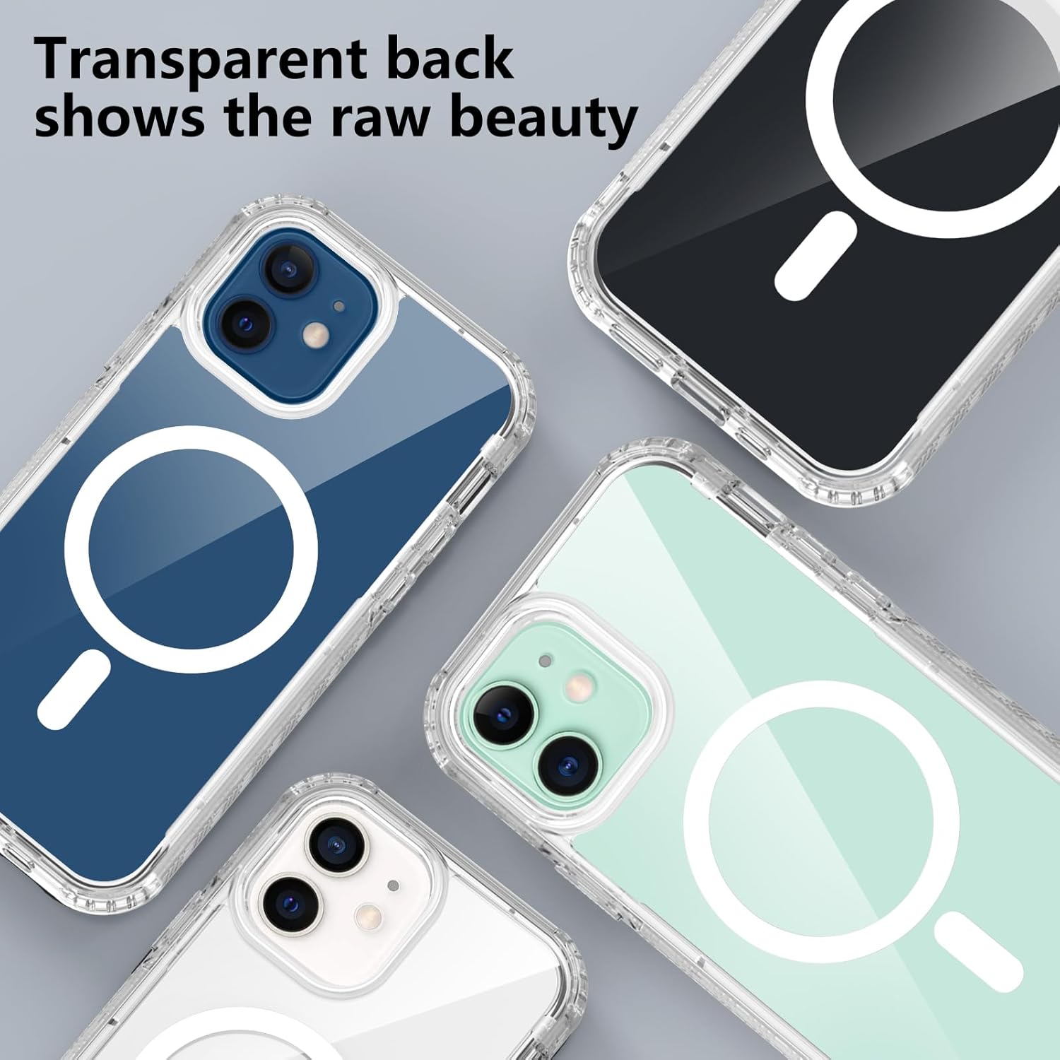 Thumbnail 5 de XTCASE Cover Magnetica per iPhone 12/12 Pro: protezione a 360° con vetro PET integrato e compatibilità MagSafe