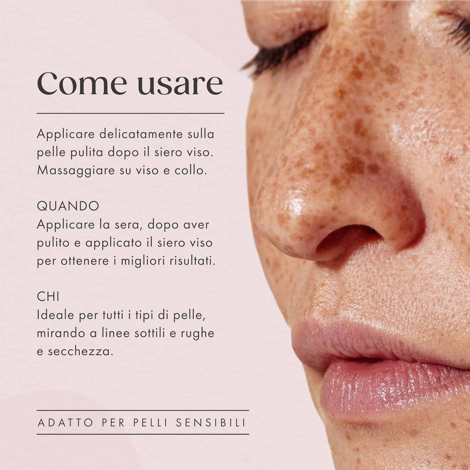 Detalle de Satin Naturel Crema Idratante Viso 100 ml: Retinolo Puro, Acido Salicilico Biologico e Aloe Vera Naturale