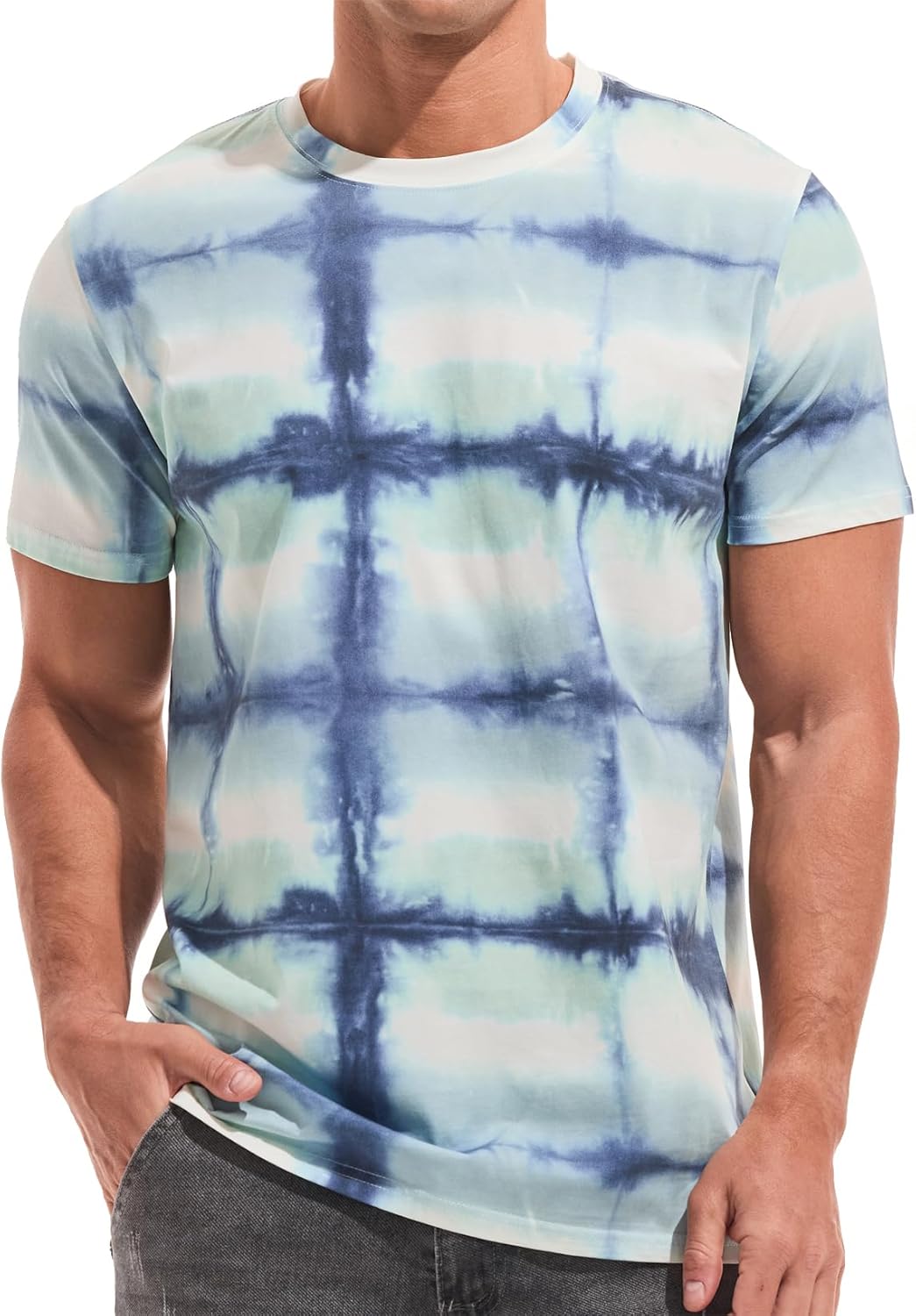 Thumbnail 4 de USALL Herren Druck-T-Shirt 95% Baumwolle