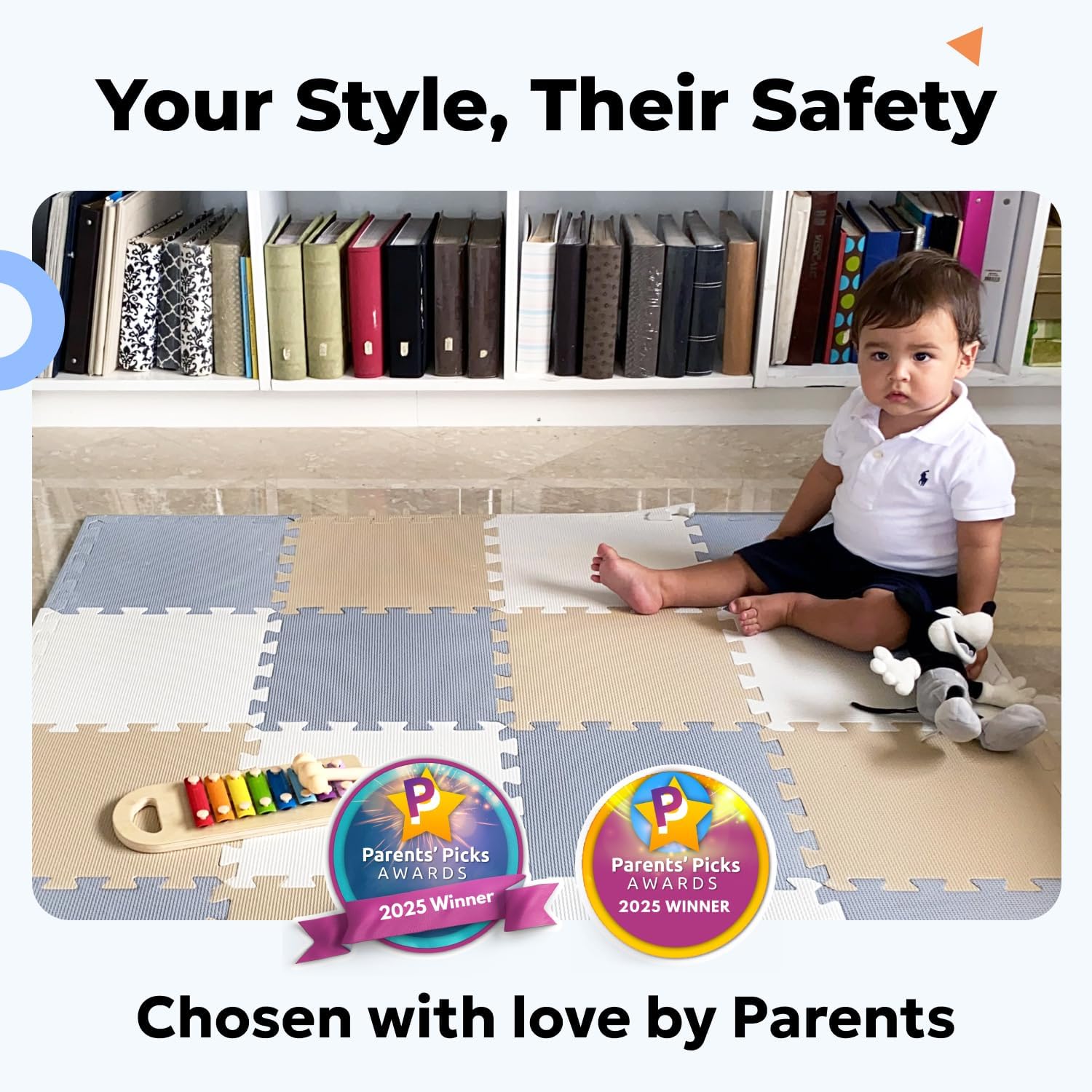 Thumbnail 5 de MioTetto Baby Play Mat 12.4 in tiles