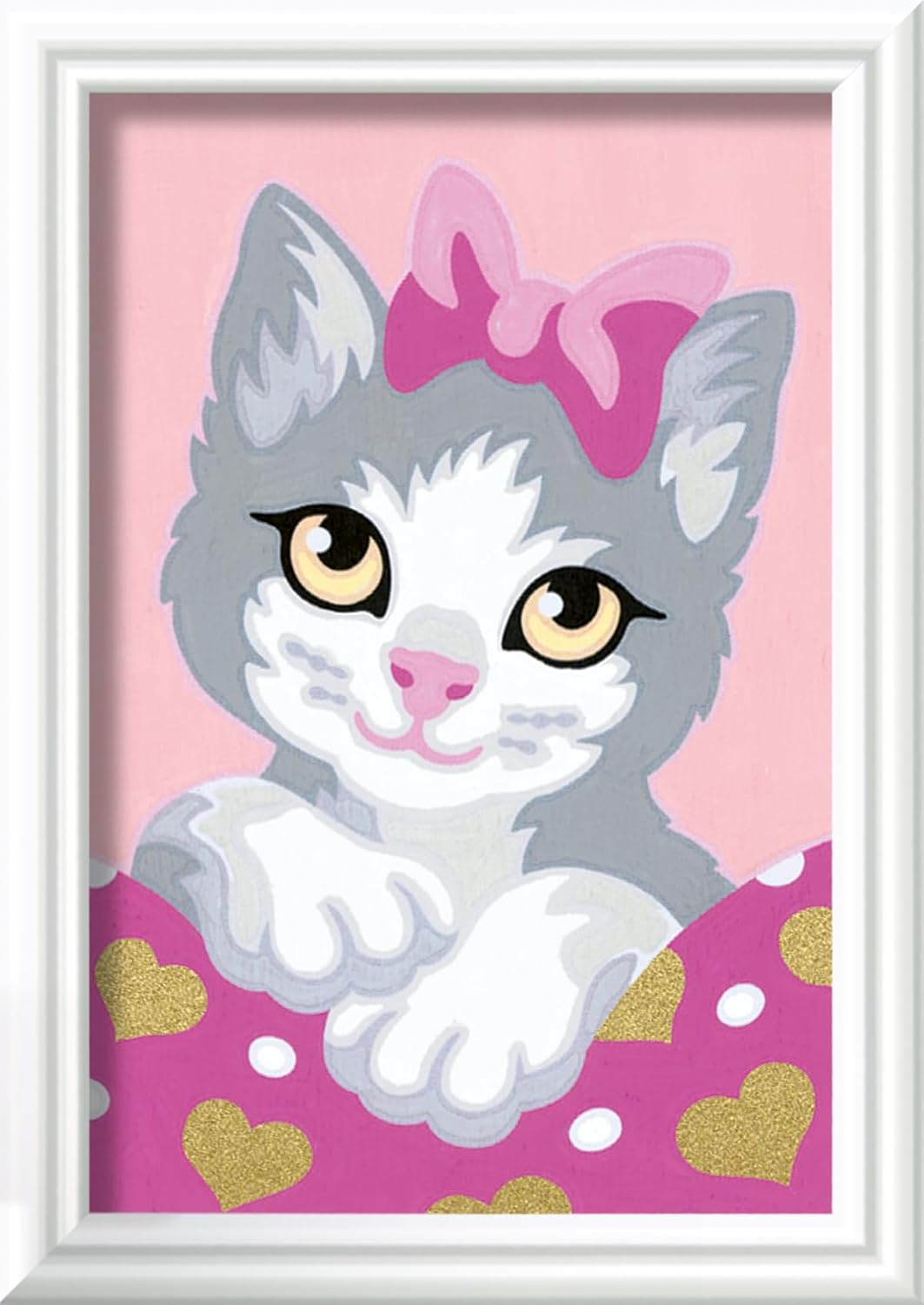 Detalle de Ravensburger CreArt Atelier Unicorno – Dipingere con i Numeri (kit pittura per bambini 7+)