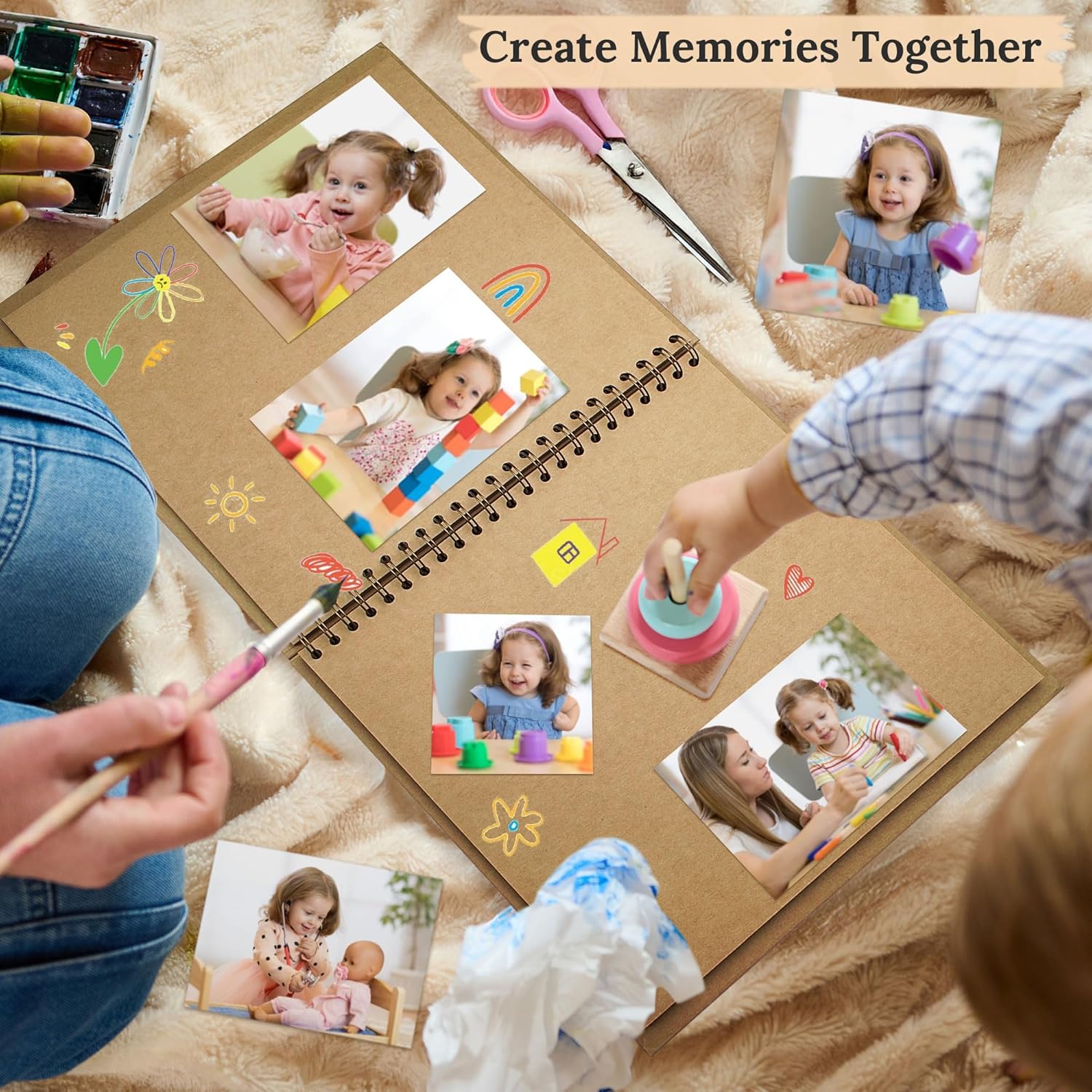 Thumbnail 5 de Hiwhy Fotoalbum 18x18 cm Scrapbook 📷