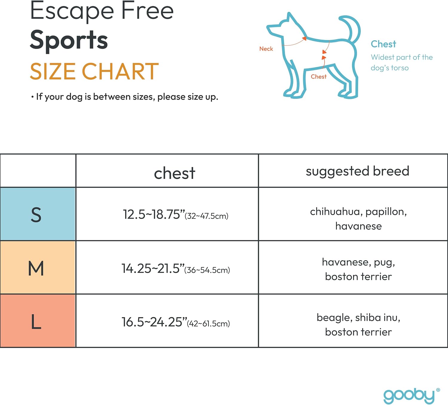 Detalle de Gooby Escape Free — sportowe szelki dla psa, niebieskie, neoprenowe, z regulacją