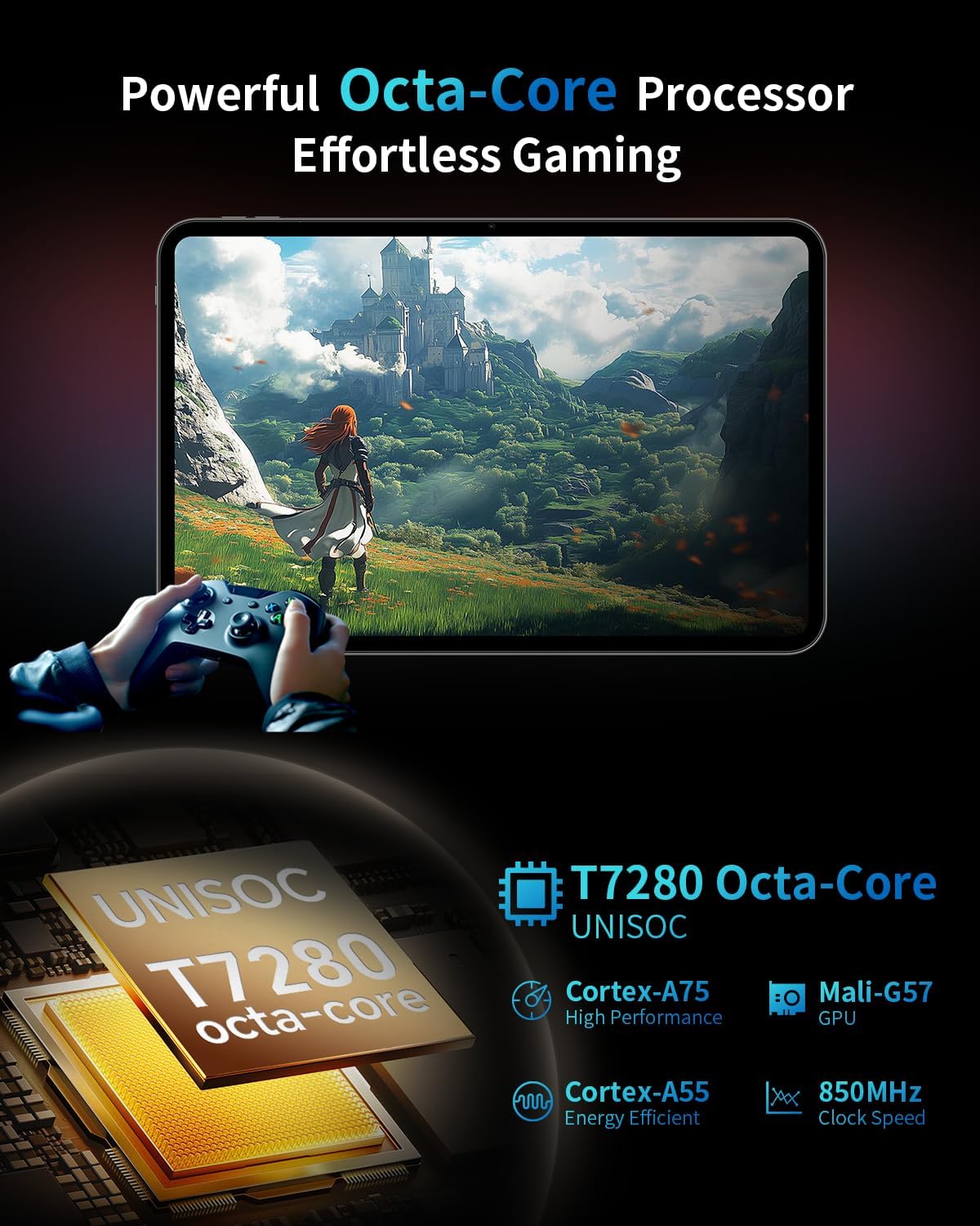 Thumbnail 6 de TECLAST T65 Android 16 Tablet, 13.4-Inch 120Hz Display, 256GB