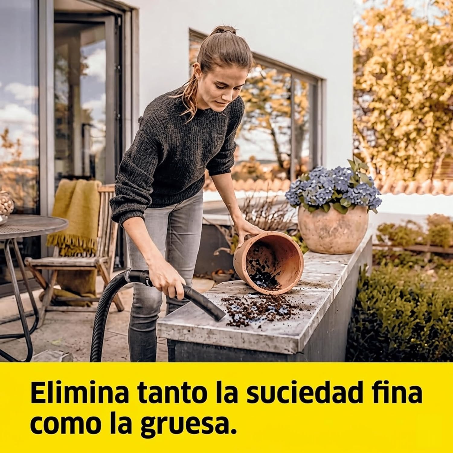 Detalle 2 de Kärcher WD 3 S V-17/4/20 aspirador seco y húmedo 1.000 W 🧹